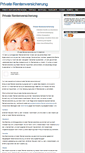 Mobile Screenshot of private-rentenversicherung-ratgeber.de